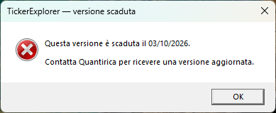 The expired version message.